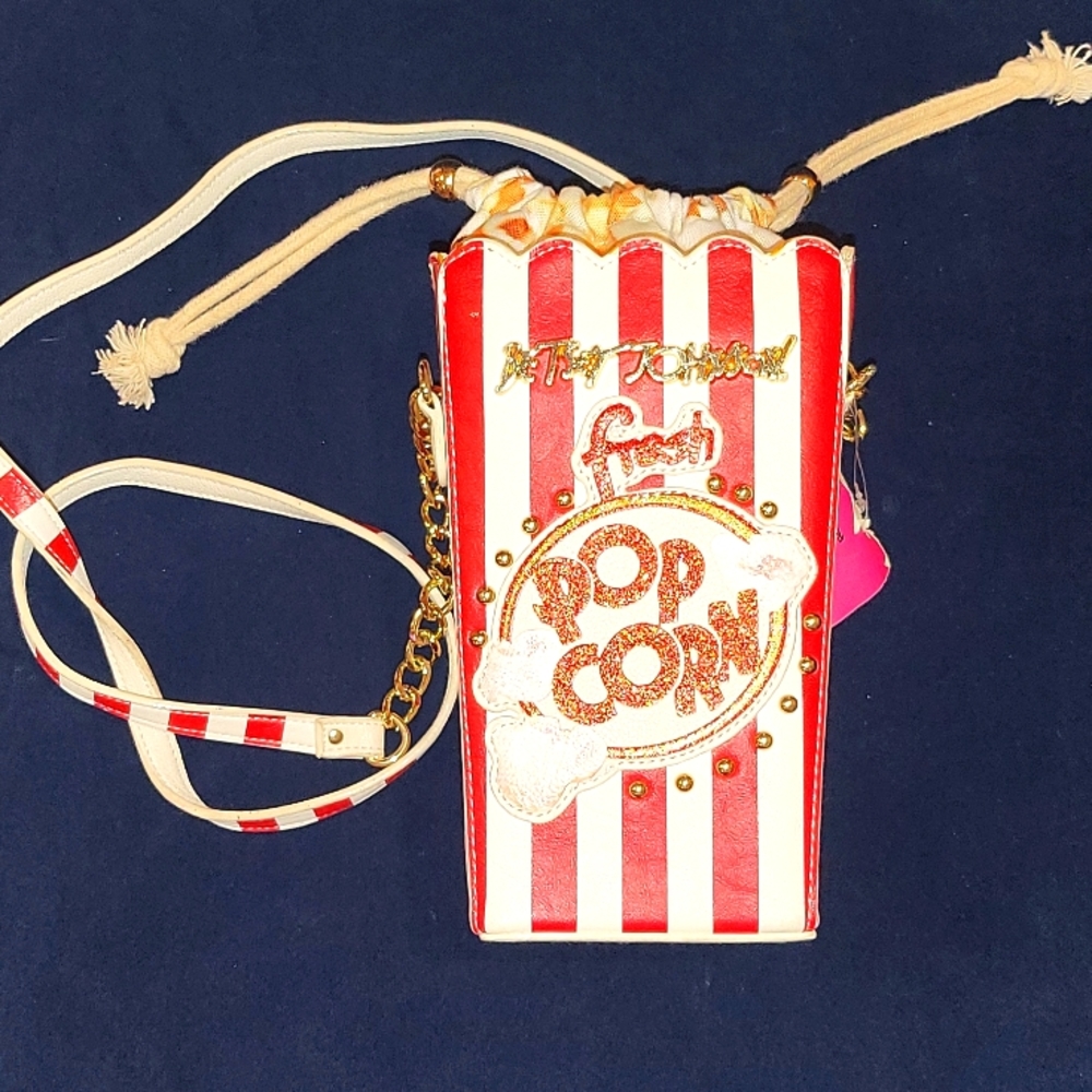 Betsey Johnson popcorn bag